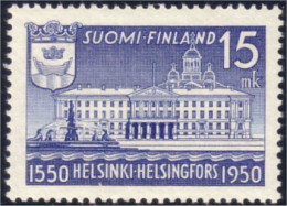 396 Finland Helsinki MH * Neuf CH (FIN-15) - Neufs