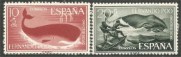 328 Fernando Poo Baleine Bateau Ship Whale Boat Wal Schiff MH * Neuf (FPO-11) - Ballenas