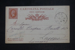 ITALIE - Entier > Gènes - 1879 - M 1964 - Postwaardestukken