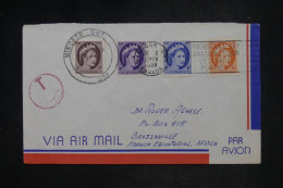 CANADA - Lettre Taxée Par Avion > Brazzavile (AEF) - 1958 - M 1766 - Storia Postale