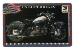 Carte Prépayée US Superbikes Moto Motor Card (A 71) - Collezioni