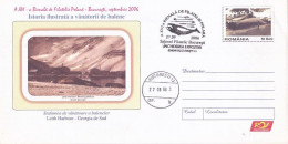 ANIMALS, MARINE MAMMALS, WHALES HUNTING HISTORY, COVER STATIONERY, ENTIER POSTAL, 2006, ROMANIA - Ballenas