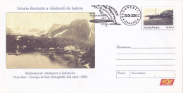 ANIMALS, MARINE MAMMALS, WHALES HUNTING HISTORY, SHIP, COVER STATIONERY, ENTIER POSTAL, 2006, ROMANIA - Whales