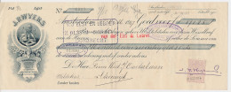 Plakzegel 5 Ct Den 19.. - Wisselbrief Amsterdam 1917 - Revenue Stamps