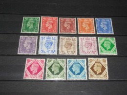 ENGELAND  NUMMER  198-211  ONGEBRUIKT,  (MH) - Unused Stamps