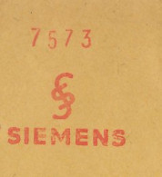 Meter Cover Denmark 1949 Siemens - Elektriciteit
