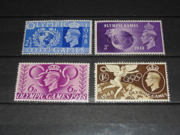 ENGELAND  NUMMER  237-240   ONGEBRUIKT,  (MH) - Unused Stamps
