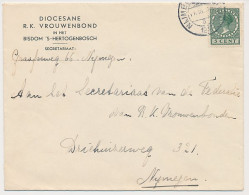 Envelop Nijmegen 1937 - Diocesane R.K. Vrouwenbond - Non Classés
