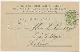Firma Briefkaart Overschie 1919 - Houthandel - Aannemer - Sloper - Non Classés
