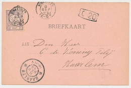 Kleinrondstempel Vinkeveen 1899 - Non Classés