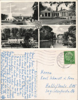Ansichtskarte Bad Oeynhausen Mehrbild-AK Mit 4 Stadtteilansichten 1957 - Bad Oeynhausen