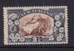 New Zealand 1935 Mountains 2.5 P Sc 189 MH 16215 - Unused Stamps