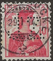 Suisse N°131 Perforé (ref.2) - Perforés