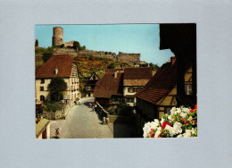 Kaysersberg (68) : Le Pont Fortifié Au Dessus De La Weiss Et Le Chateau - Kaysersberg