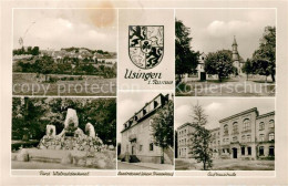 43362355 Usingen Panorama Fuerst Walraddenkmal Landratsamt Aufbauschule Usingen - Usingen