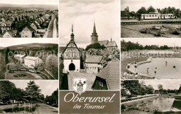 43362348 Oberursel Taunus Teilansichten Kirche Schwimmbad Oberursel Taunus - Oberursel