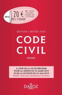 Code Civil Annoté 2020 (2019) De Xavier Henry - Droit