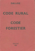 Code Rural Code Forestier 1983 (1983) De René Laur - Droit