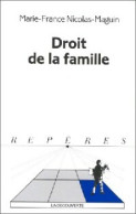 Droit De La Famille (1998) De Marie-France Nicolas-Maguin - Droit