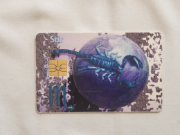 CZECH REPUBLIC-(C253A-49.09.98)-Zodiac-Štír (Scorpio)-(211)-(50units)-(01.09.1998)(tirage-200.000)-used Card - Czech Republic