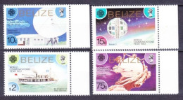 1983 Belize 715-718 Satellite - Telstar 2 / UPU 4,00 € - UPU (Union Postale Universelle)