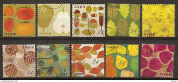 Japan Fruits Obl - Used Stamps