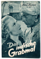 Das Indische Grabmal,  Illustr. Film Kurier,  Nr.1887, Mit La Jana (F248) - Film & TV