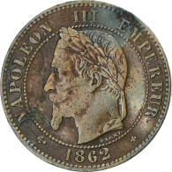 Monnaie, France, Napoleon III, Napoléon III, 2 Centimes, 1862, Strasbourg - 2 Centimes
