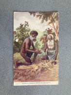 Australian Aboriginal Method Of Lighting Fire Carte Postale Postcard - Other & Unclassified