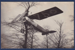 CPA Aviation Accident Carte Photo Non Circulé - Accidents