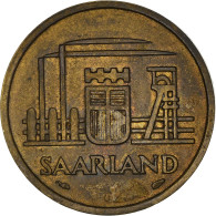 Monnaie, Saare, 20 Franken, 1954, Paris, TTB, Bronze-Aluminium, Gadoury:2, KM:2 - Altri & Non Classificati
