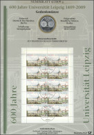 2745 600 Jahre Universität Leipzig / Alma Mater Lipsiensis - Numisblatt 4/2009 - Invii Numismatici