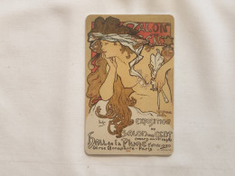 CZECH REPUBLIC-(C281A-22.04.99)-Bohemian Artist- Mucha-(222)-(100units)-(01.04.1999)(tirage-100.000)-used Card - Czech Republic