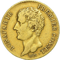 France, Bonaparte Ier Consul, 20 Francs, An 12 (1804), Paris, Or, TB+ - 20 Francs (gold)