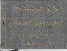 GF1250 - ALBUM CHROMOS - BILDERALBUM - OLLENSCHAU - OSTERREICH - COMPLET KOMPLETT - Albums & Catalogues