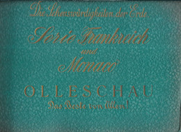 GF1249 - ALBUM CHROMOS - BILDERALBUM - OLLENSCHAU - FRANKREICH UND MONACO - COMPLET KOMPLETT - Albums & Catalogues