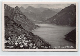 Svizzera - Lac De Lugano (TI) Brè Verso La Val Solda - Ed. Ditta G.Mayr1460 - Lago De Lugano