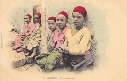 Algérie - Types D'enfants Algériens - Ed. Collection Idéale P.S. 16 Aquarellée - Enfants