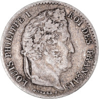 Monnaie, France, Louis-Philippe, 1/4 Franc, 1841, Paris, TB+, Argent - 25 Centimes