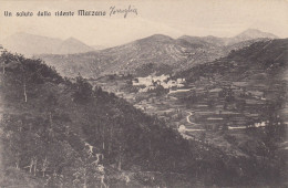 MARZANO-GENOVA-UN SALUTO DA..- CARTOLINA  NON VIAGGIATA 1915-1925 - Genova (Genoa)