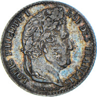 Monnaie, France, Louis-Philippe, 1/4 Franc, 1832, Paris, TTB+, Argent, KM:740.1 - 25 Centimes