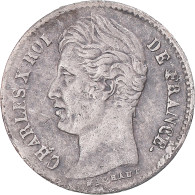 Monnaie, France, Charles X, 1/4 Franc, 1830, Paris, TTB+, Argent, Gadoury:353 - 25 Centimes