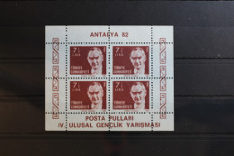 Türkei Block 22B Mit 2617 Postfrisch Briefmakenausstellung #RR436 - Andere & Zonder Classificatie