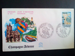 Enveloppe Premier Jour FDC De France : Champagne - Ardenne 1977 - 1970-1979