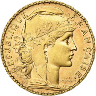 Monnaie, France, Marianne, 20 Francs, 1900, Paris, TTB+, Or, Gadoury:1064 - 20 Francs (goud)