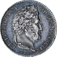 Monnaie, France, Louis-Philippe, 1/4 Franc, 1832, Paris, SUP, Argent - 25 Centimes