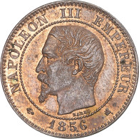 Monnaie, France, Napoleon III, 2 Centimes, 1856, Bordeaux, TTB, Bronze - 2 Centimes