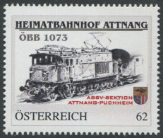 ÖSTERREICH / Heimatbahnhof Attnang ÖBB 1073 / Postfrisch / ** / MNH - Timbres Personnalisés