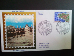 Enveloppe Premier Jour FDC De France : Bretagne 1977 - 1970-1979