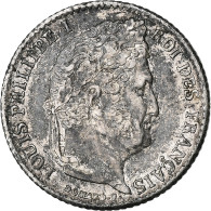 France, 1/4 Franc, Louis-Philippe, 1840, Paris, Argent, TTB, Gadoury:355 - 25 Centimes